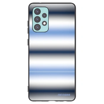 Picasee silikonový černý obal pro Samsung Galaxy A72 A725F - Static Lines