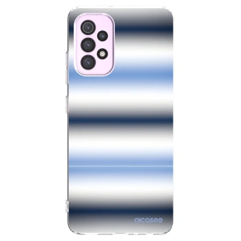 Picasee silikonový průhledný obal pro Samsung Galaxy A32 5G A326B - Static Lines