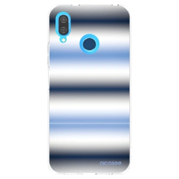 Picasee silikonový průhledný obal pro Huawei P20 Lite - Static Lines