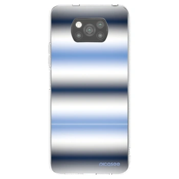 Picasee silikonový černý obal pro Xiaomi Poco X3 Pro - Static Lines