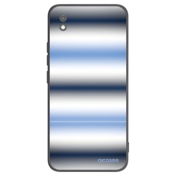 Picasee silikonový černý obal pro Xiaomi Redmi 9AT - Static Lines