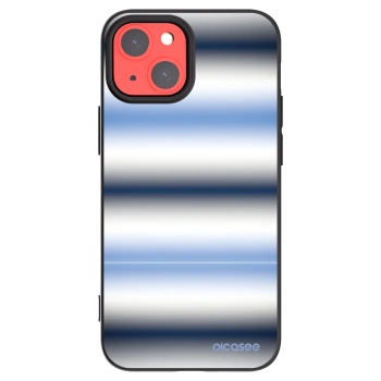 Picasee silikonový černý obal pro Apple iPhone 13 mini - Static Lines