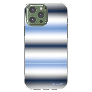 Picasee silikonový průhledný obal pro Apple iPhone 13 Pro Max - Static Lines