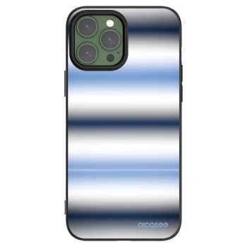 Picasee silikonový černý obal pro Apple iPhone 13 Pro Max - Static Lines