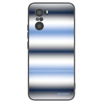 Picasee silikonový černý obal pro Xiaomi Poco F3 - Static Lines