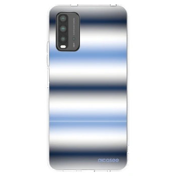 Picasee silikonový průhledný obal pro Xiaomi Redmi 9T - Static Lines