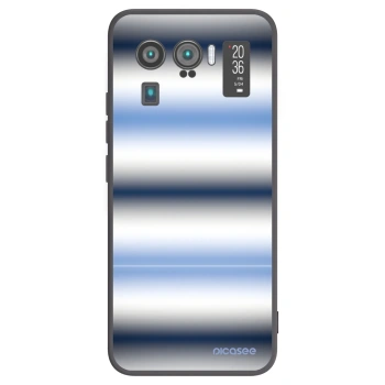 Picasee silikonový černý obal pro Xiaomi Mi 11 Ultra - Static Lines