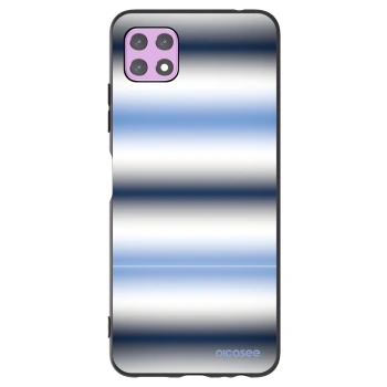 Picasee silikonový černý obal pro Samsung Galaxy A22 A226B 5G - Static Lines