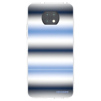 Picasee silikonový průhledný obal pro Xiaomi Redmi Note 9T - Static Lines