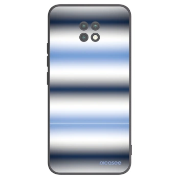 Picasee silikonový černý obal pro Xiaomi Redmi Note 9T - Static Lines