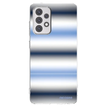 Picasee silikonový průhledný obal pro Samsung Galaxy A52s 5G A528B - Static Lines