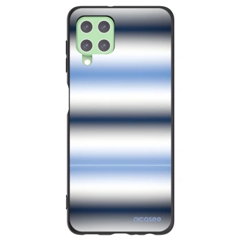 Picasee silikonový černý obal pro Samsung Galaxy A22 A225F 4G - Static Lines