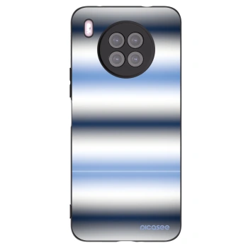 Picasee silikonový černý obal pro Huawei Nova 8i - Static Lines