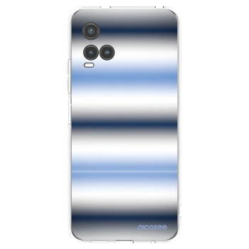 Picasee silikonový průhledný obal pro Vivo Y33s - Static Lines