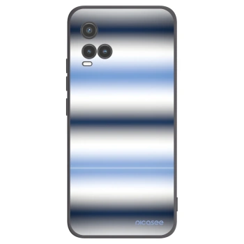 Picasee silikonový černý obal pro Vivo Y33s - Static Lines
