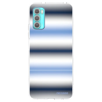 Picasee silikonový průhledný obal pro Motorola Moto G60 - Static Lines