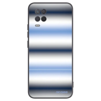 Picasee silikonový černý obal pro Realme 8 5G - Static Lines
