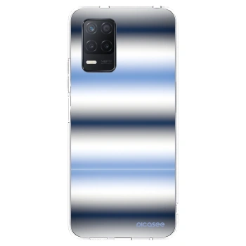 Picasee silikonový průhledný obal pro Realme 8 5G - Static Lines