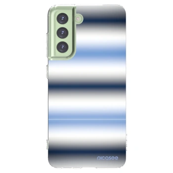 Picasee silikonový průhledný obal pro Samsung Galaxy S21 FE 5G - Static Lines
