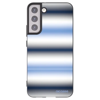 Picasee silikonový černý obal pro Samsung Galaxy S22+ 5G - Static Lines