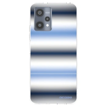 Picasee silikonový průhledný obal pro Realme 9 Pro 5G - Static Lines