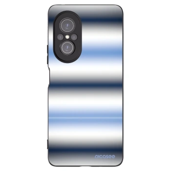 Picasee silikonový černý obal pro Huawei Nova 9 SE - Static Lines