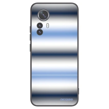 Picasee silikonový černý obal pro Xiaomi 12 Pro - Static Lines