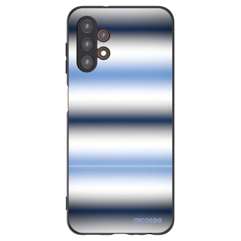 Picasee silikonový černý obal pro Samsung Galaxy A13 4G A135 - Static Lines