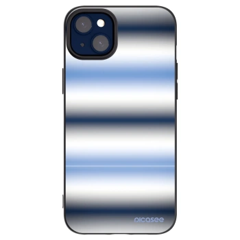 Picasee silikonový černý obal pro Apple iPhone 14 Plus - Static Lines