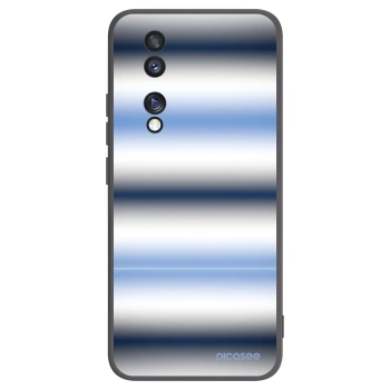 Picasee silikonový černý obal pro Honor 70 - Static Lines