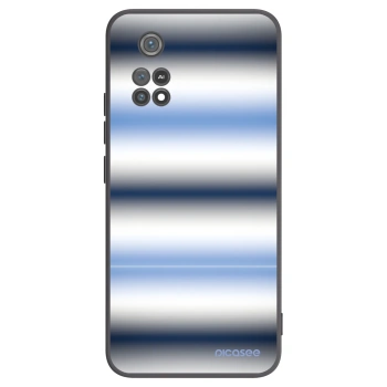 Picasee silikonový černý obal pro Xiaomi Poco M4 Pro - Static Lines