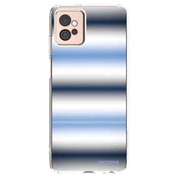 Picasee silikonový průhledný obal pro Motorola Moto G32 - Static Lines