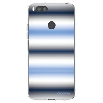 Picasee silikonový průhledný obal pro Xiaomi Redmi A1 - Static Lines