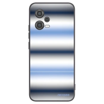 Picasee silikonový černý obal pro Xiaomi Poco X5 - Static Lines