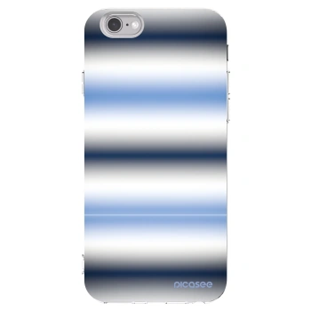 Picasee silikonový průhledný obal pro Apple iPhone 6/6S - Static Lines