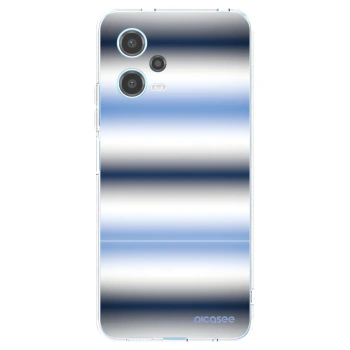 Picasee silikonový průhledný obal pro Xiaomi Redmi Note 12 5G - Static Lines