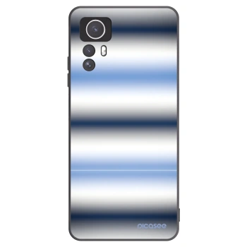 Picasee silikonový černý obal pro Xiaomi Redmi Note 12S - Static Lines
