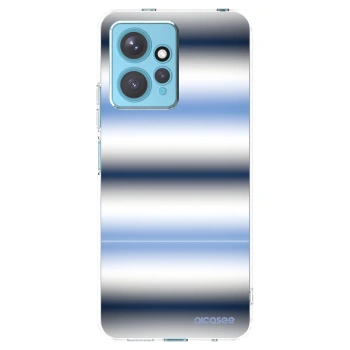 Picasee silikonový průhledný obal pro Xiaomi Redmi Note 12 4G - Static Lines