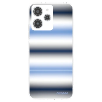 Picasee silikonový průhledný obal pro Xiaomi Redmi 12 4G - Static Lines