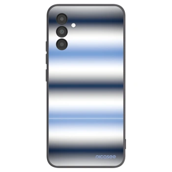 Picasee silikonový černý obal pro Samsung Galaxy A04s A047F - Static Lines