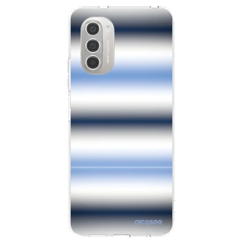 Picasee silikonový průhledný obal pro Motorola Moto G51 - Static Lines