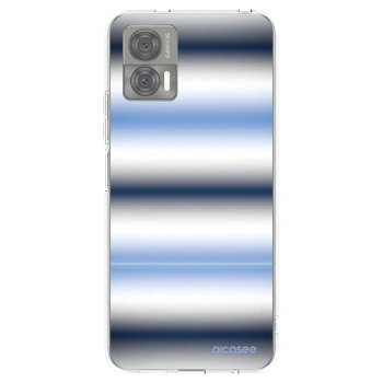 Picasee silikonový průhledný obal pro Motorola Edge 30 Neo - Static Lines