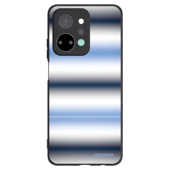 Picasee silikonový černý obal pro Honor X7a - Static Lines
