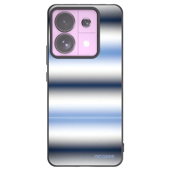 Picasee silikonový černý obal pro Xiaomi Redmi Note 13 Pro 5G - Static Lines