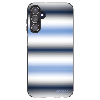 Picasee silikonový černý obal pro Samsung Galaxy A15 A155F 4G - Static Lines
