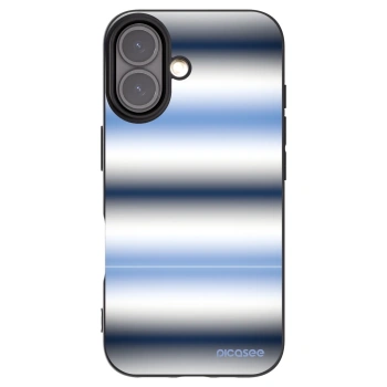 Picasee silikonový černý obal pro Apple iPhone 16 - Static Lines