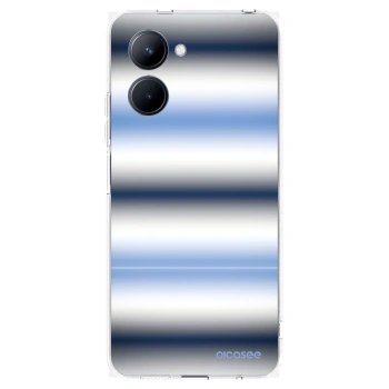 Picasee silikonový průhledný obal pro Realme C33 (2023) - Static Lines
