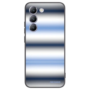 Picasee silikonový černý obal pro Vivo V40 SE 5G - Static Lines