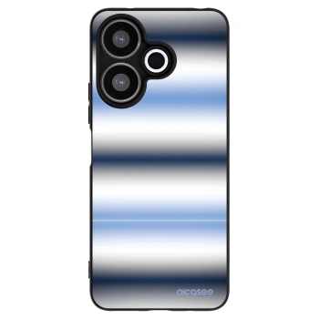 Picasee silikonový černý obal pro Xiaomi Redmi 13 4G - Static Lines