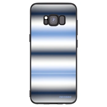 Picasee silikonový černý obal pro Samsung Galaxy S8 G950F - Static Lines